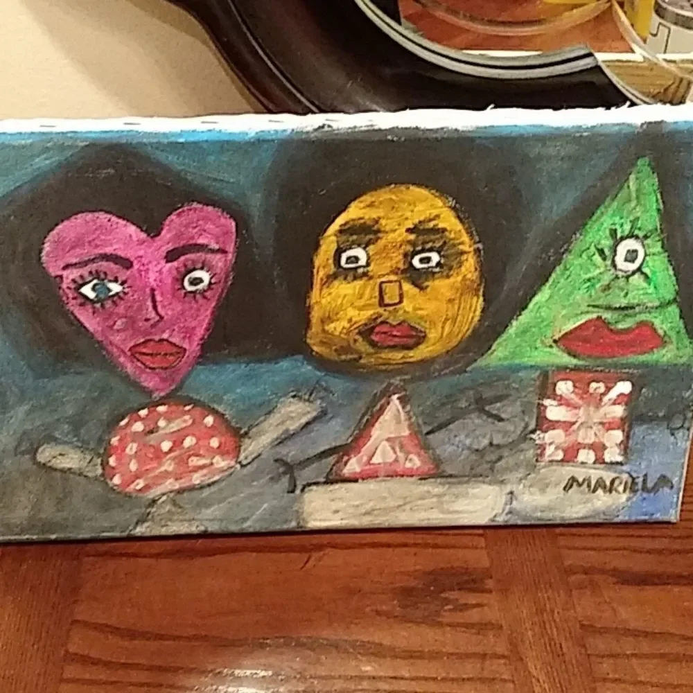 🙉❤HP❤Acrilyc paint Wall art